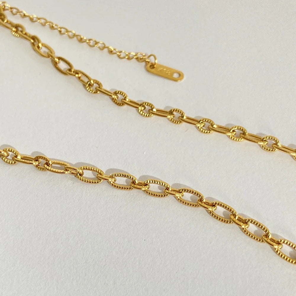 Pearl Sun & Moon 2 Piece Necklace